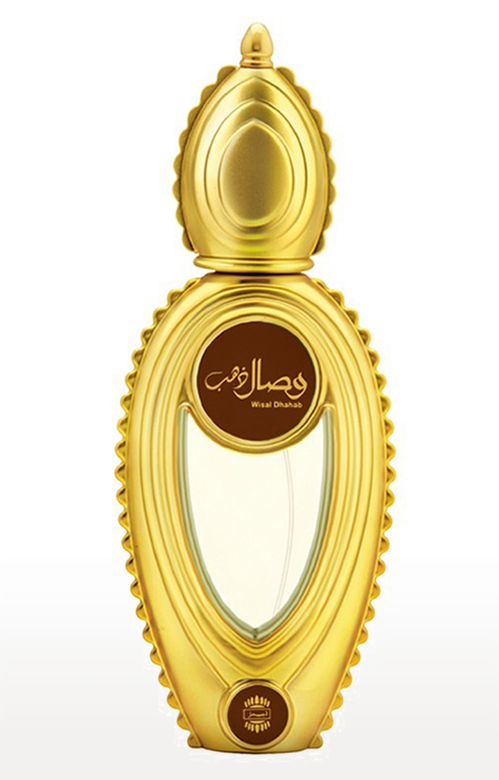 Ajmal | Ajmal Wisal Dhahab EDP Fruity Perfume 50ml for Men and Aura Concentrated Perfume Oil Fruity Alcohol-free Attar 10ml for Unisex 0