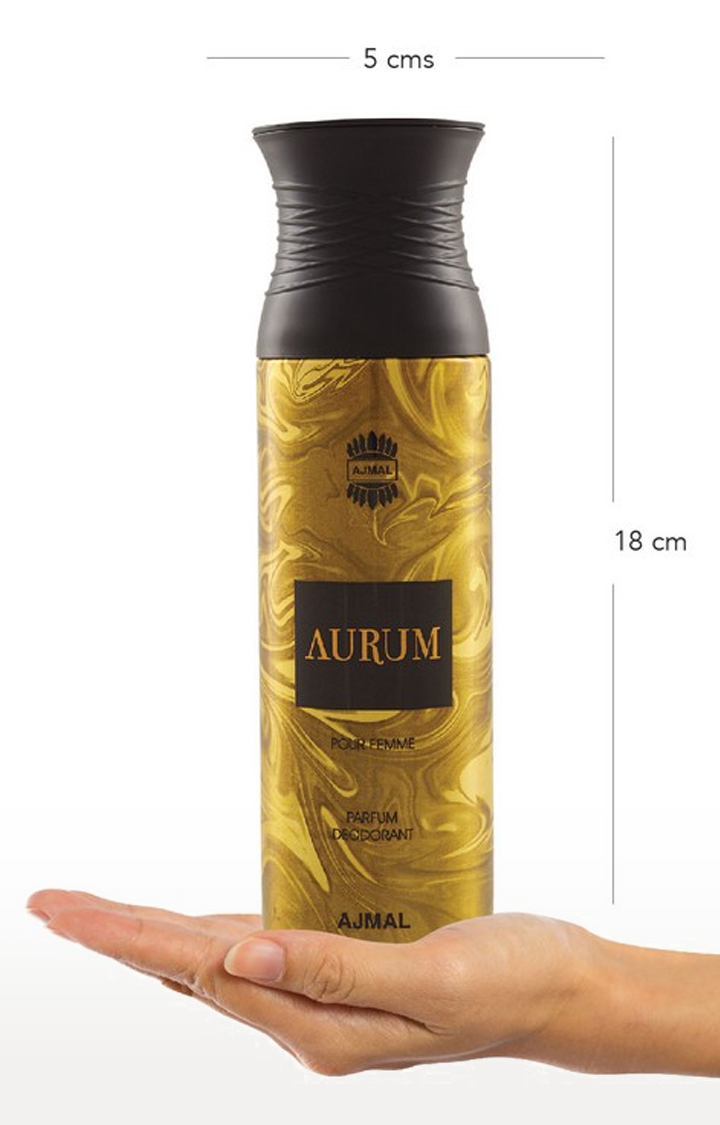 Ajmal | Ajmal Wisal EDP Musky Perfume 50ml for Women and Aurum Femme Deodorant Fruity Fragrance 200ml for WoMen 3