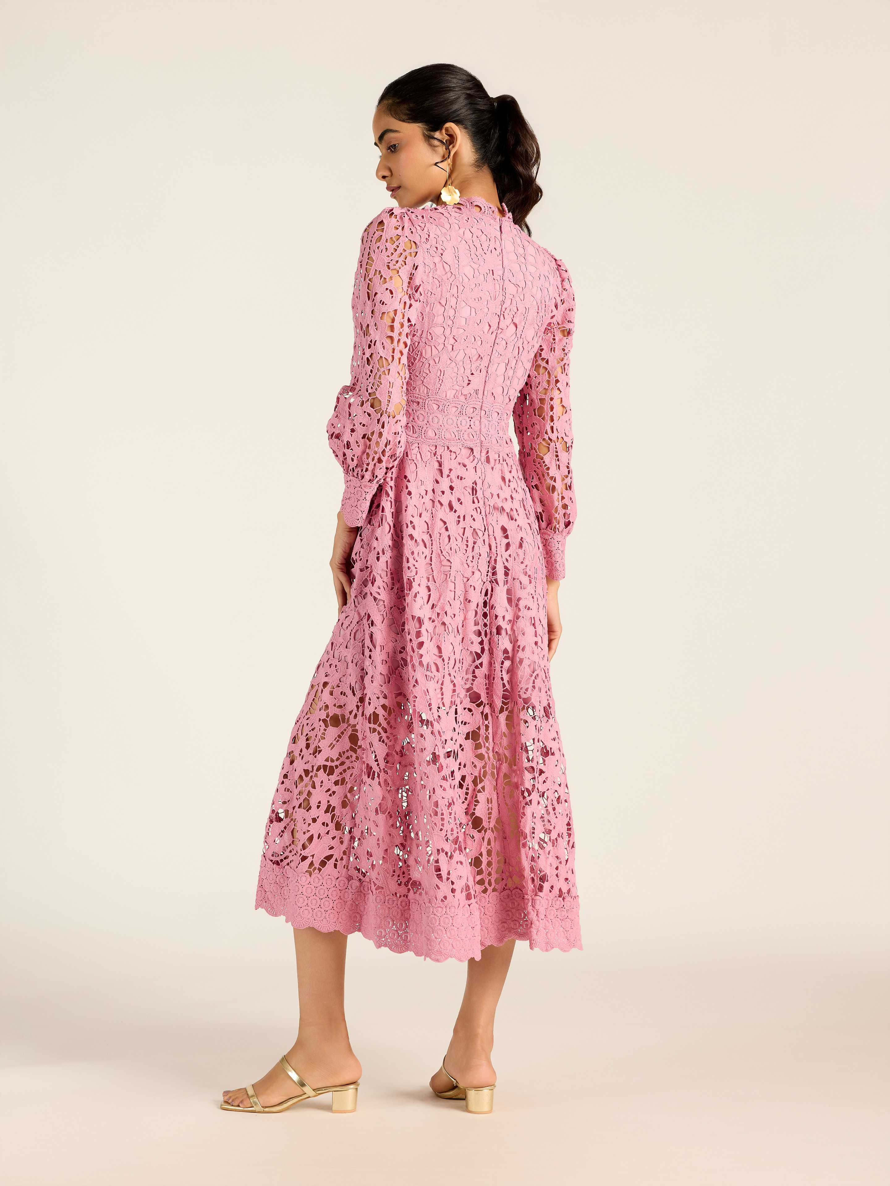 Pink Marin Long Dress