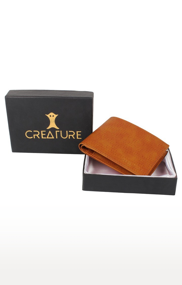 CREATURE | CREATURE Tan Color Wallet for Men 4