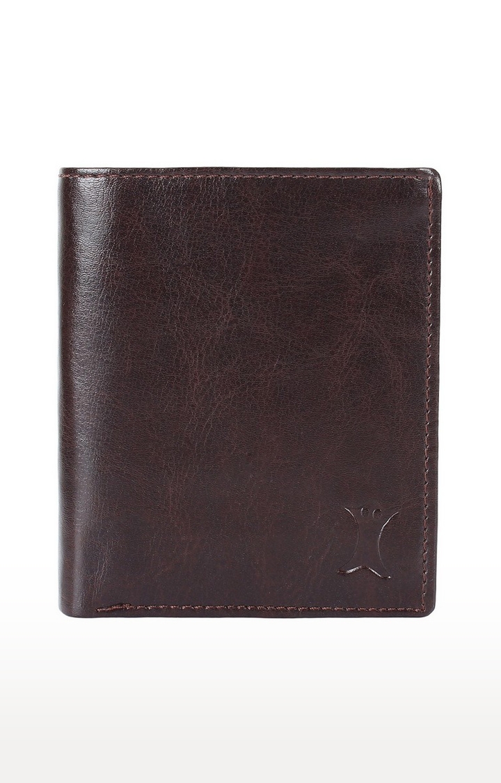 CREATURE | CREATURE Bi-Fold Brown Color Faux-Leather Wallet with Multiple Card Slots for Men 0
