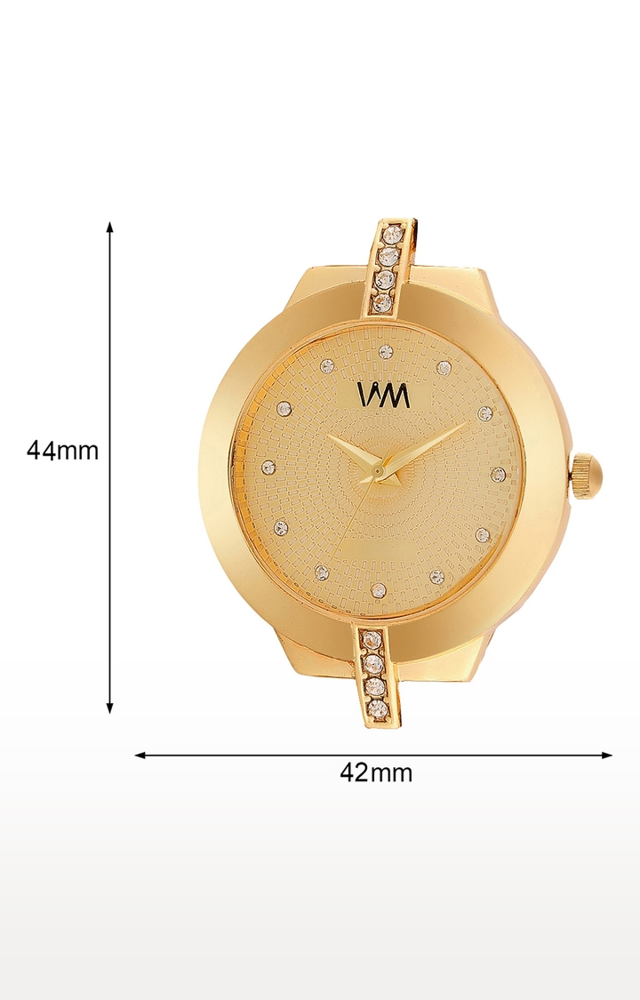Watch Me | Watch Me Gold Analog Watch For Women 3