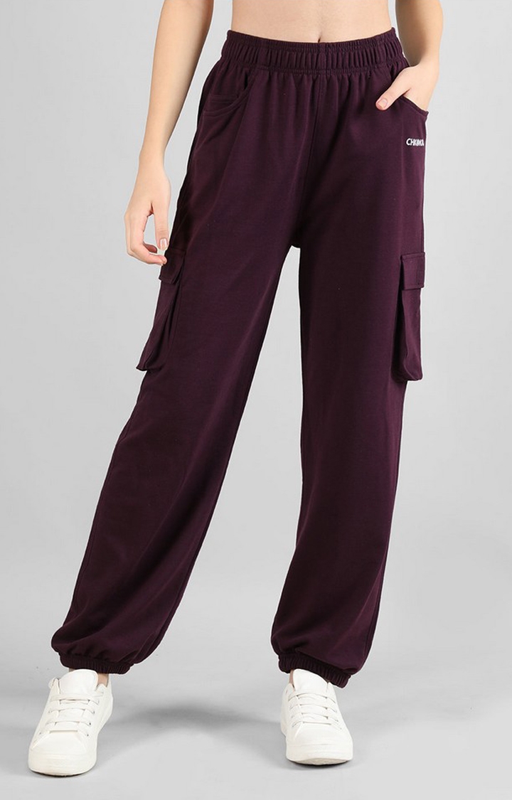 Solid Maroon Earthy Hoppers – Unisex Pants For Men And Women - Bombay  Trooper