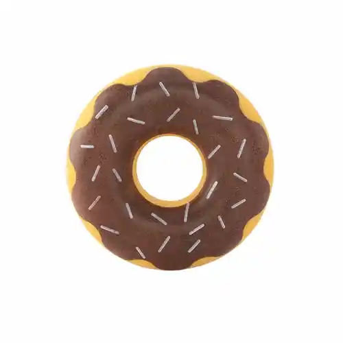Zippy Paws Zippy Chocolate Tuff Donutz Plush Toy for Dogs