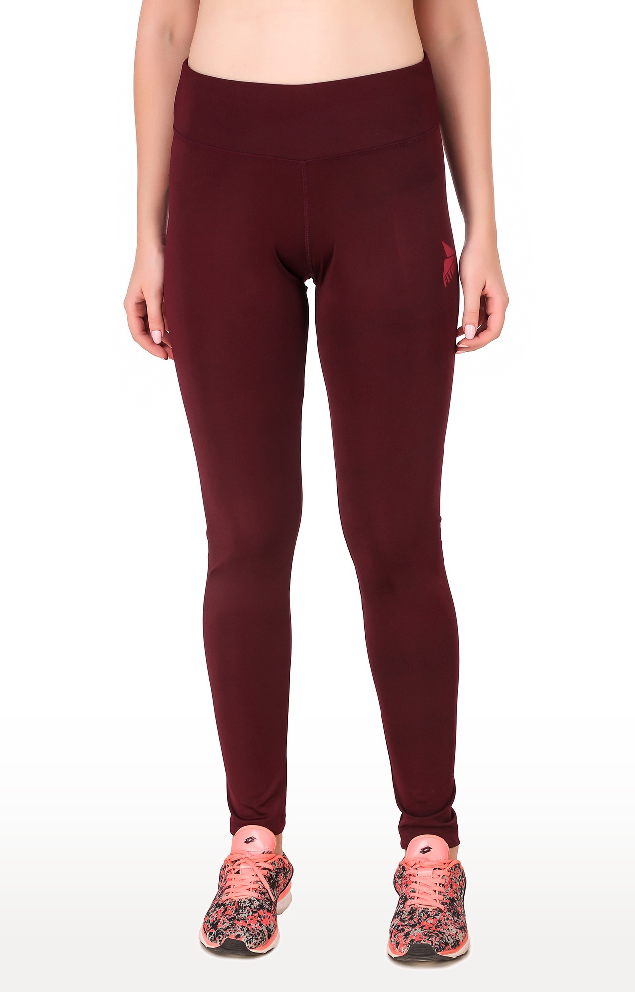 Tights - Burgundy Solid