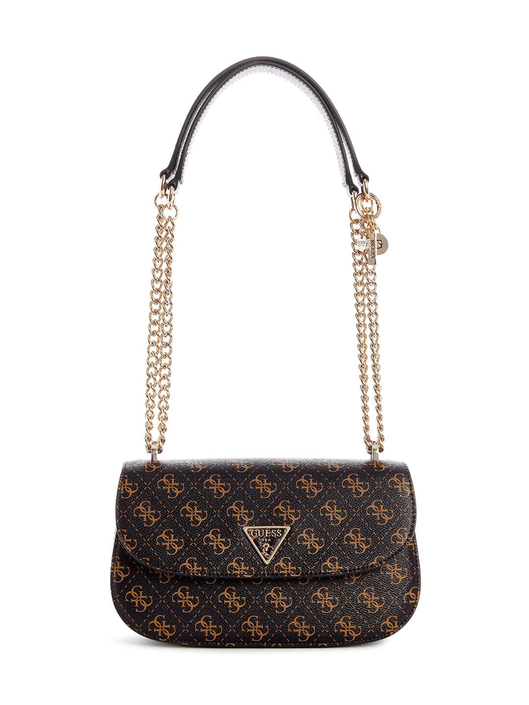 Guess Monogram Daryna Convertible Xbody Flap Bag