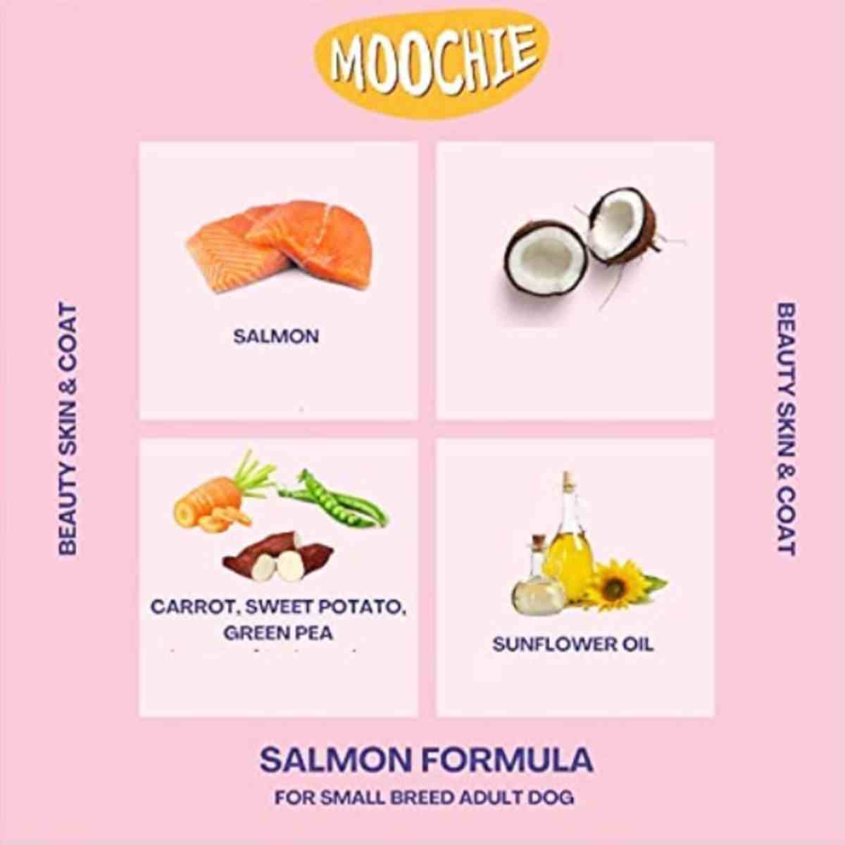Moochie Mousse With Salmon Wet Cat Food - 85 gm