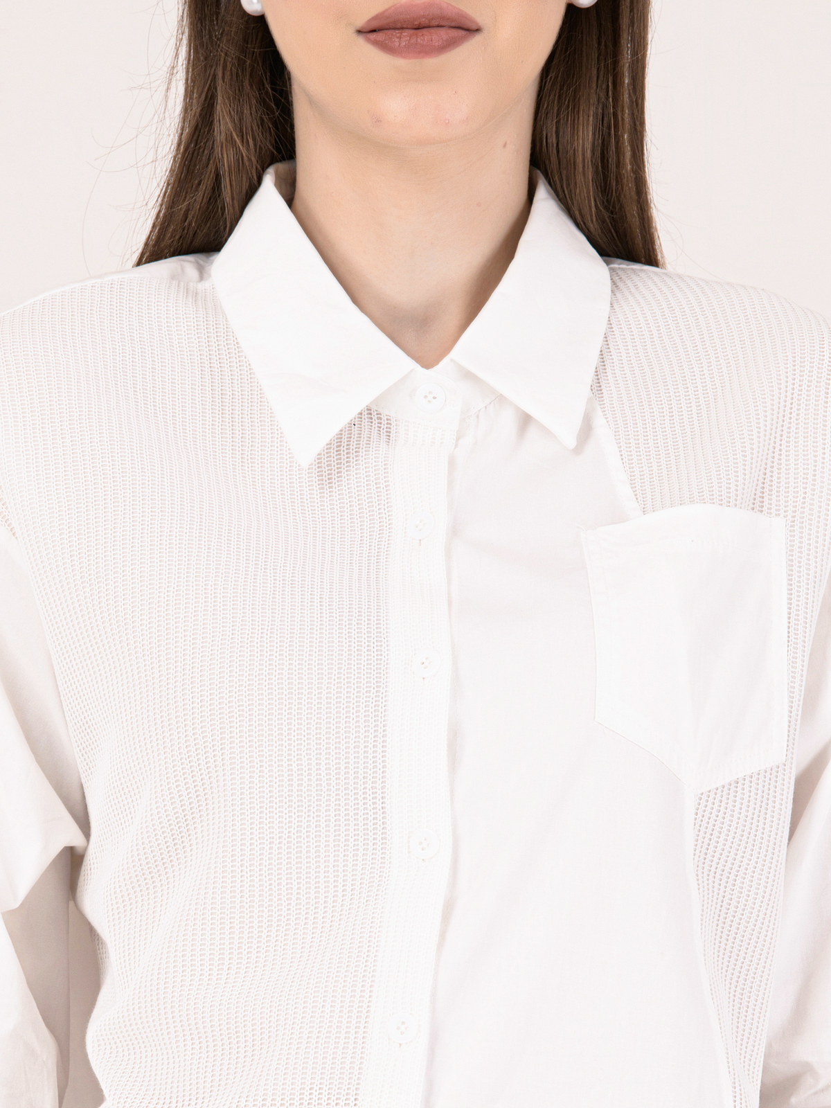 Albion Women White Smart Top