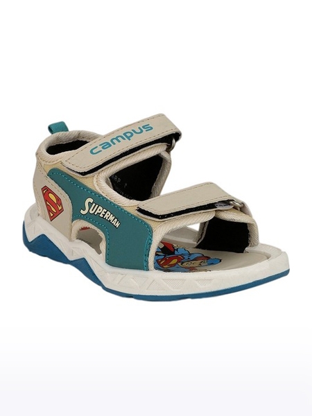 Campus Shoes | Boys White WRS 101 Sandal 0
