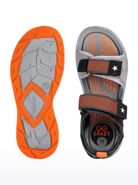 Campus Shoes | Boys Grey WRS 205 Sandal 2