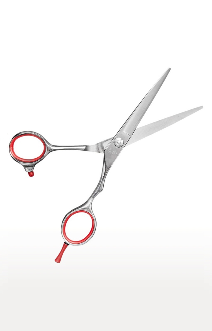 WAHL | Catch Cut Barber Silver & Red Scissor 5.5" 0