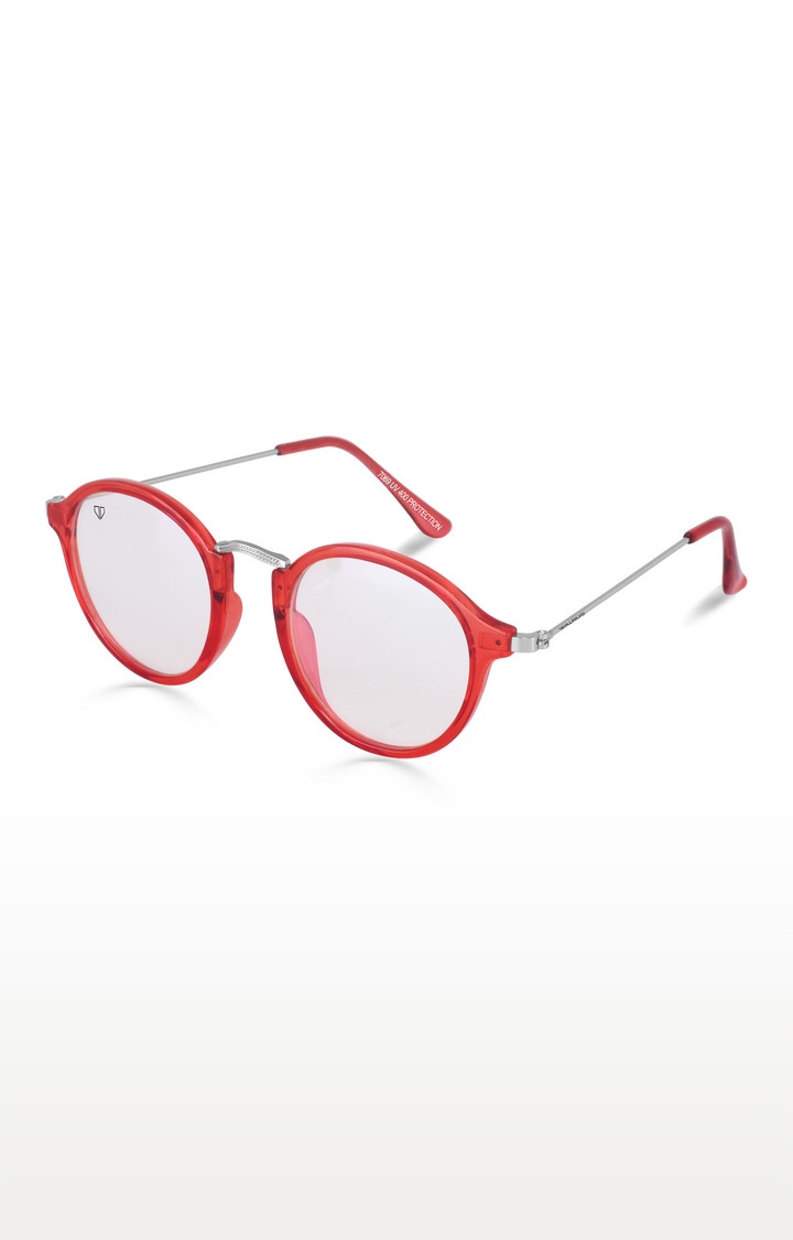 Walrus | Red Round Sunglasses 0