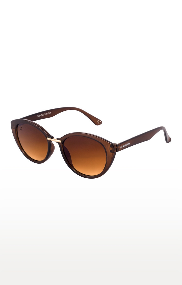 Walrus | Brown Cateye Sunglasses 0