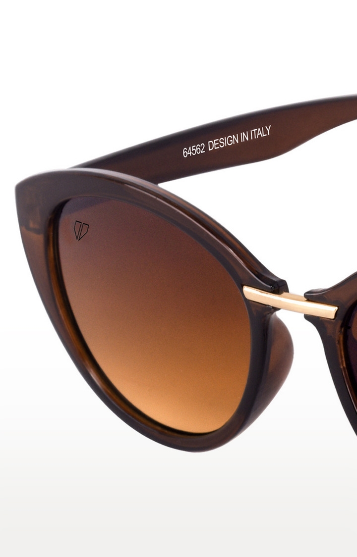 Walrus | Brown Cateye Sunglasses 4