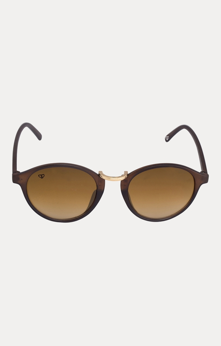 Walrus | Brown Round Sunglasses 1