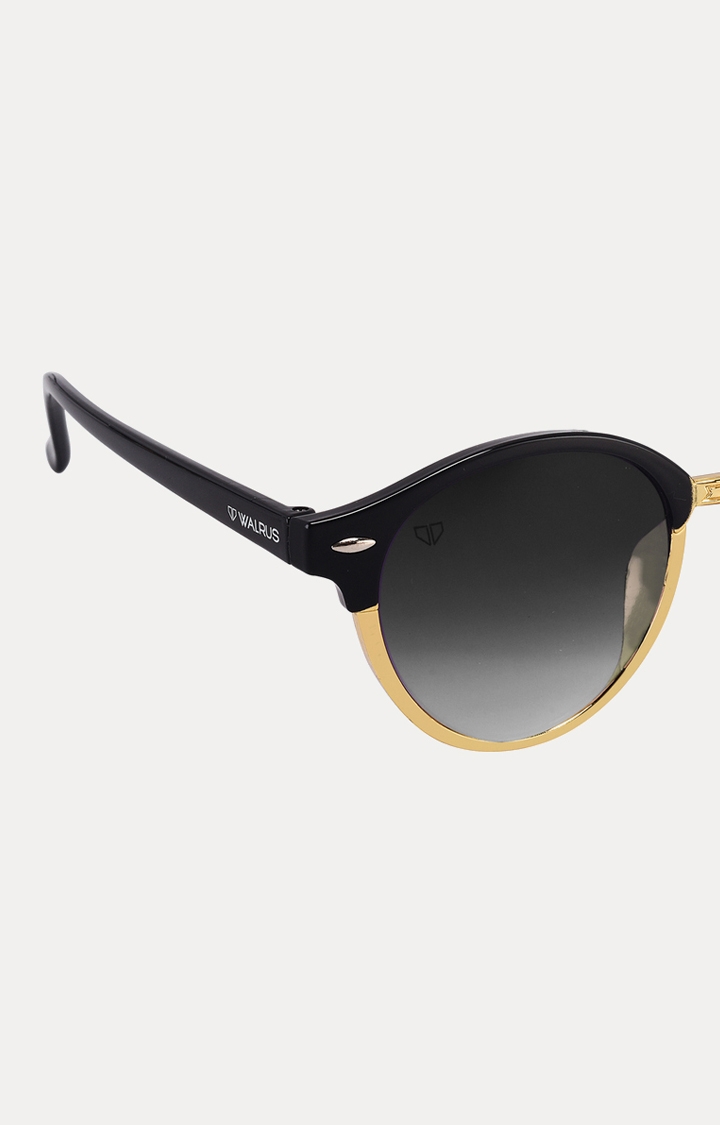 Walrus | Golden Round Sunglasses 3