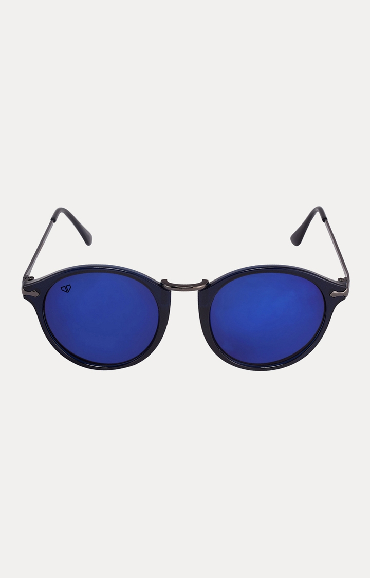 Walrus | Blue Round Sunglasses 1