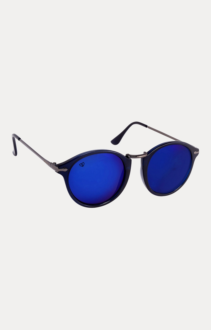 Walrus | Blue Round Sunglasses 0