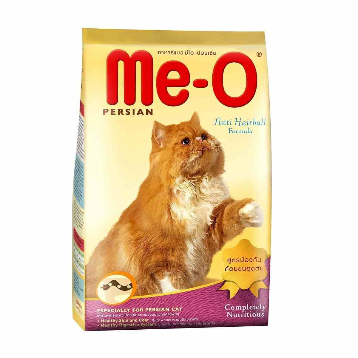 Me O Persian Anti Hairball Adult Dry Cat Food - 2.8 Kg +  Treat