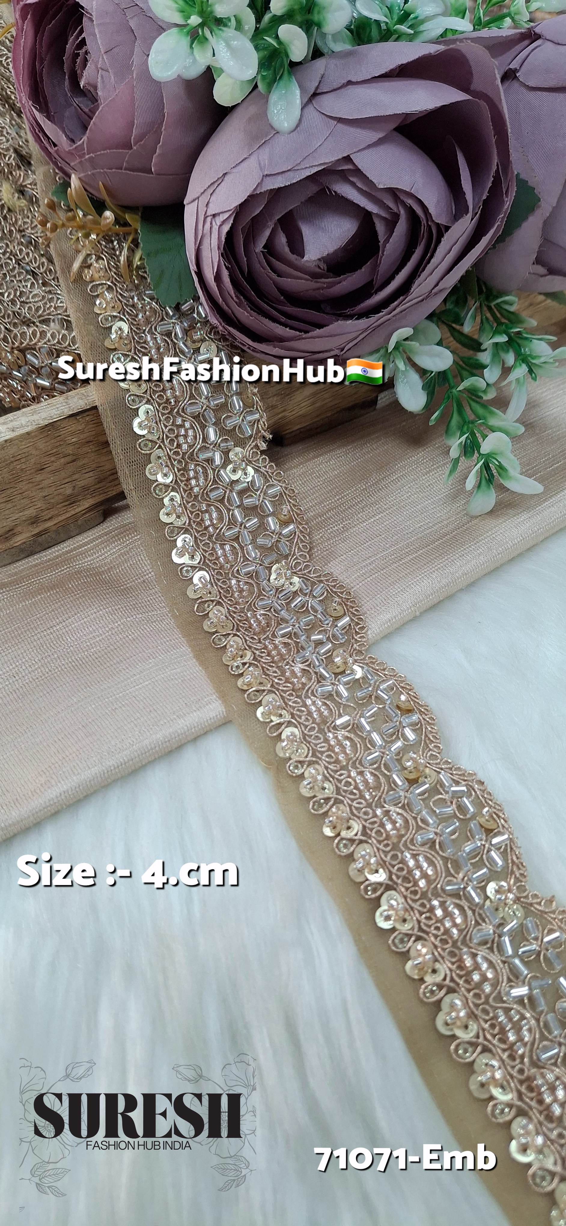 Floral Cutwork Lace