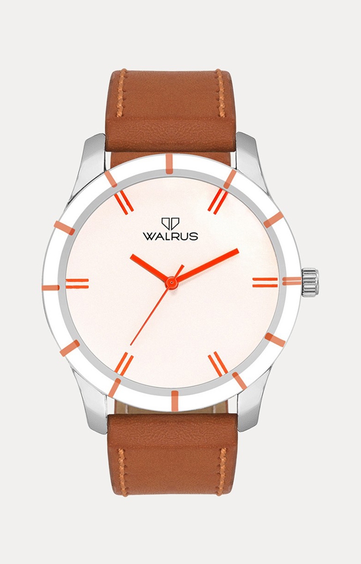 Walrus | Dark Orange Analog Watch 0