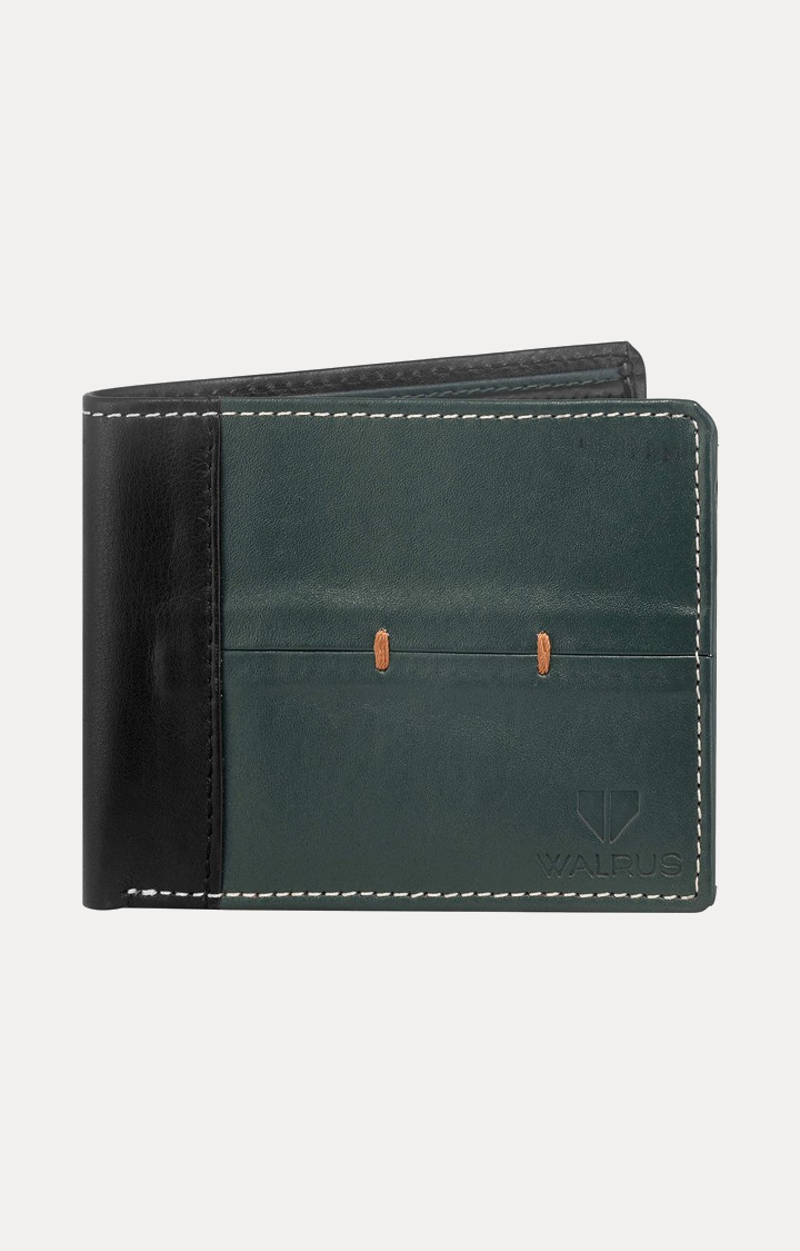 Walrus | Green and Black Wallet 0