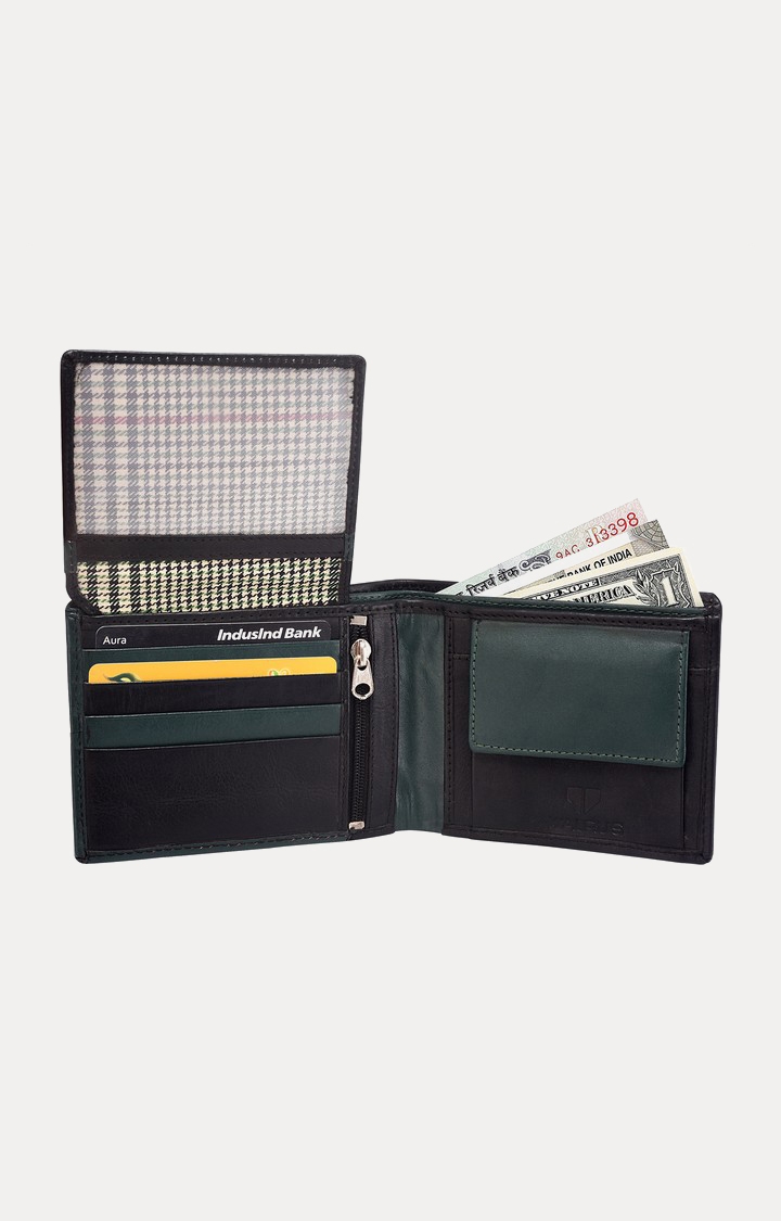 Walrus | Green and Black Wallet 2