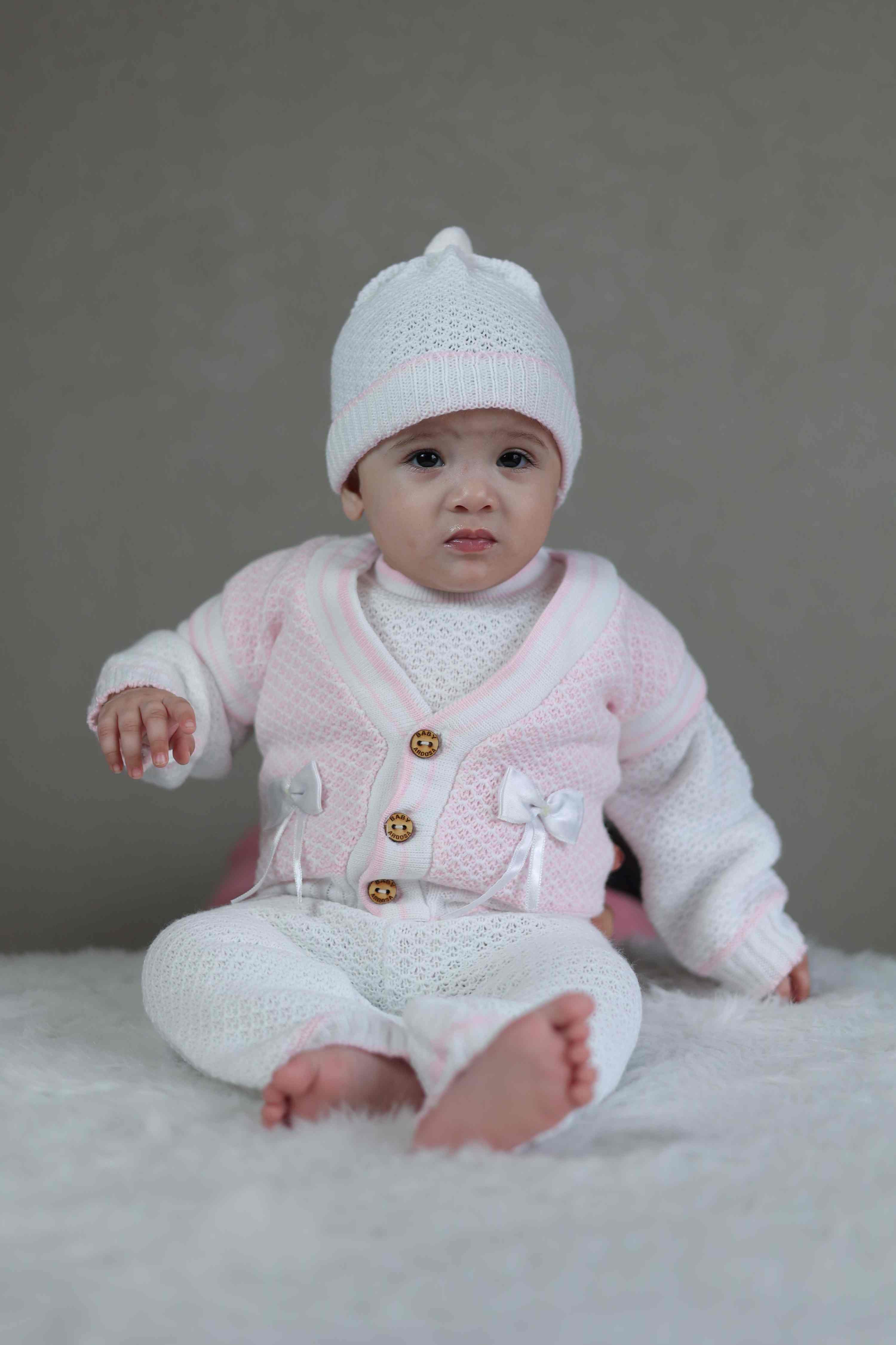Blush Snow Baby Winter Set