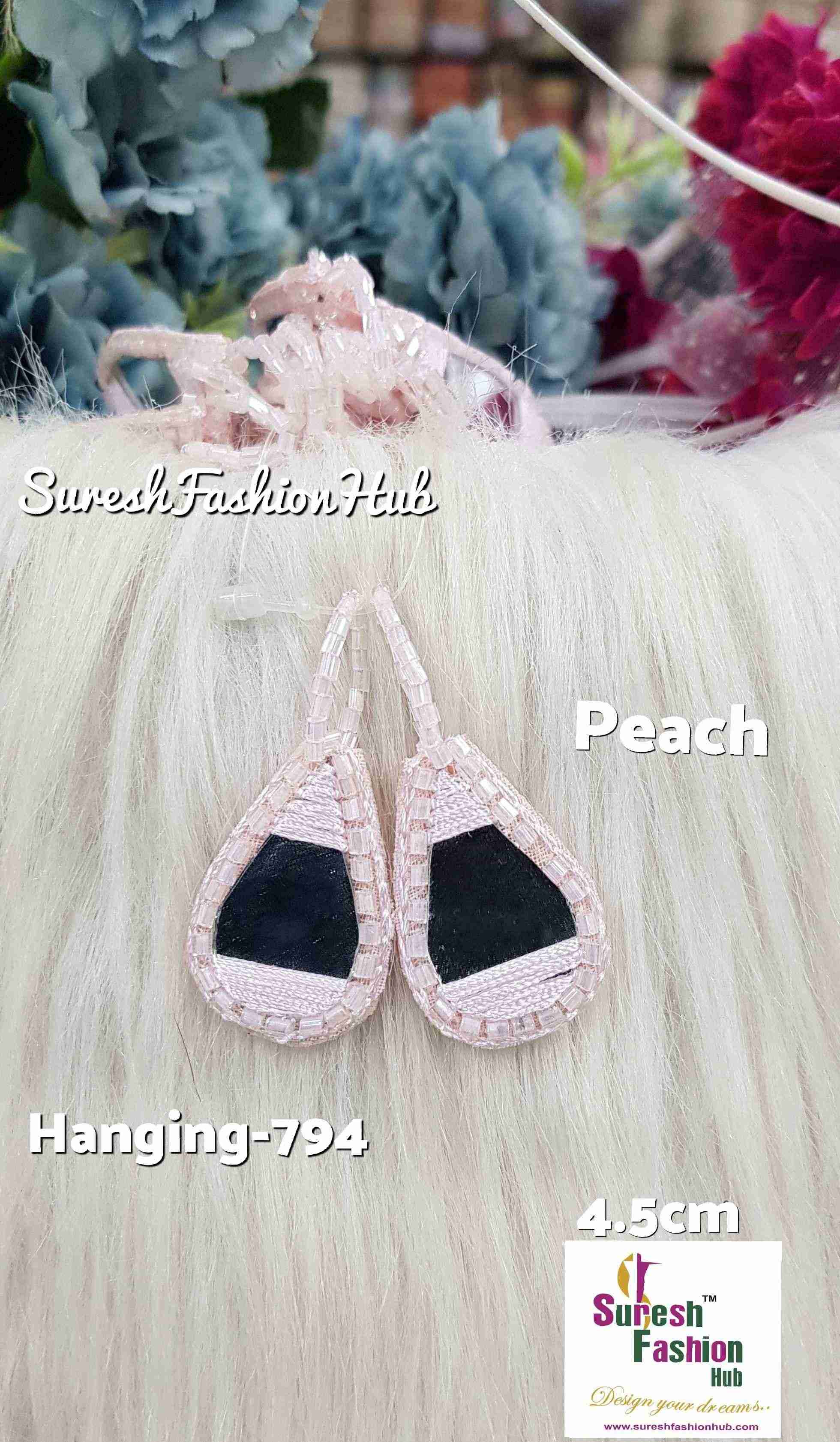  Peach Abhinav Mishra-Inspired Artisan Tassels Set