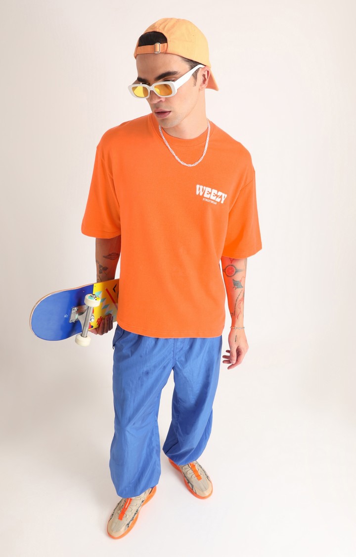 Men's Change Printed Oversized T-Shirt
