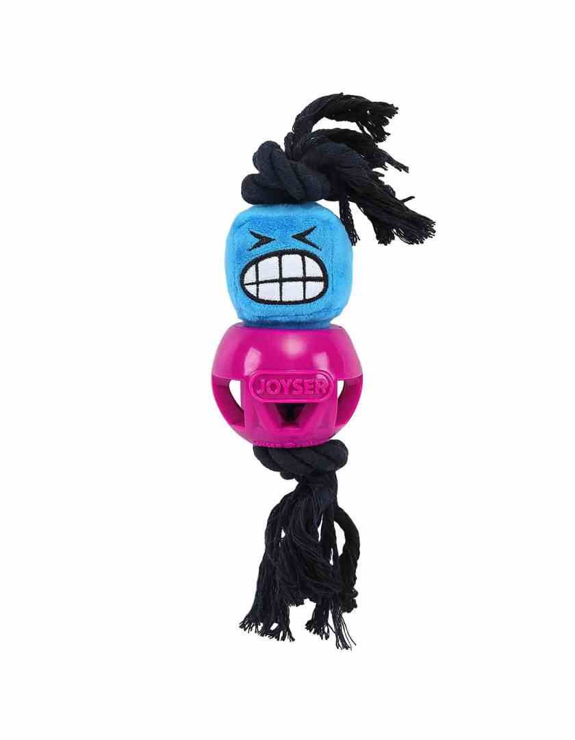 Joyser Cageball with Funhead Interactive Dog Toy