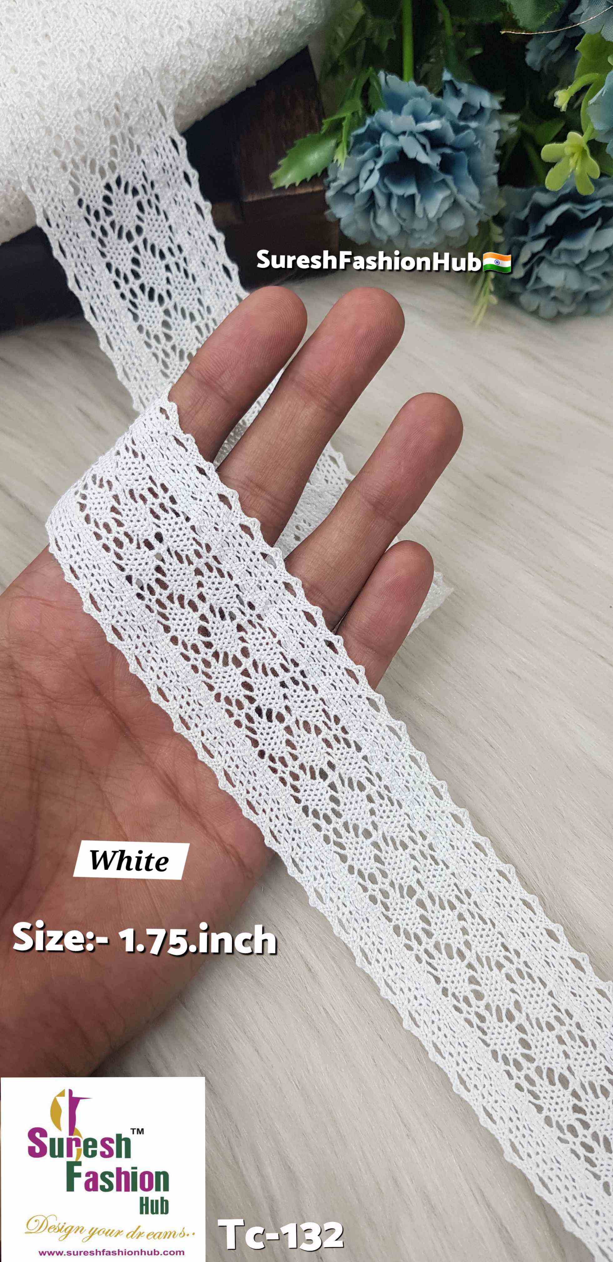 Ethereal Double-Sided Crosio Lace