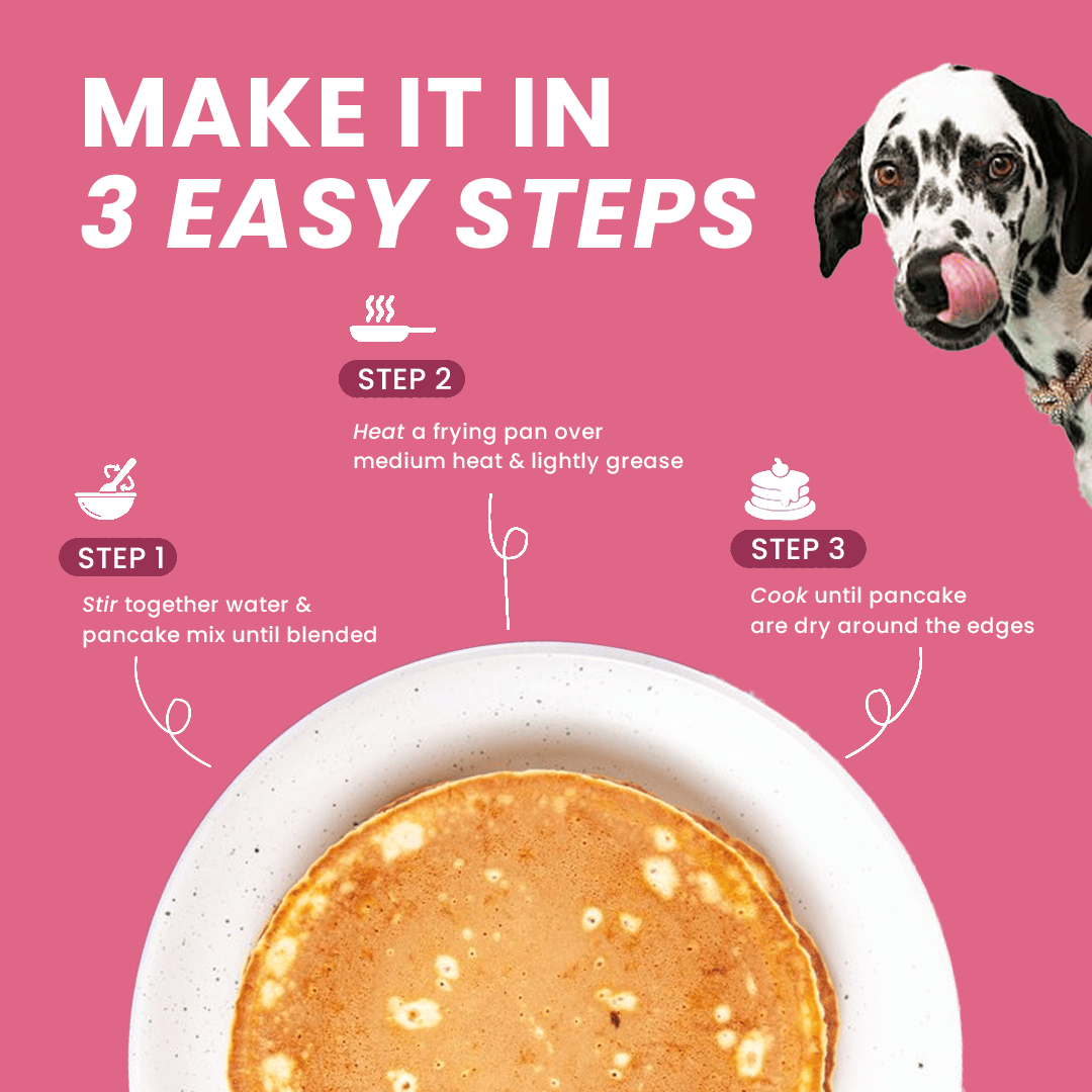 Casper Pancake Mix Strawberry Flavour Dog Treat - 250g