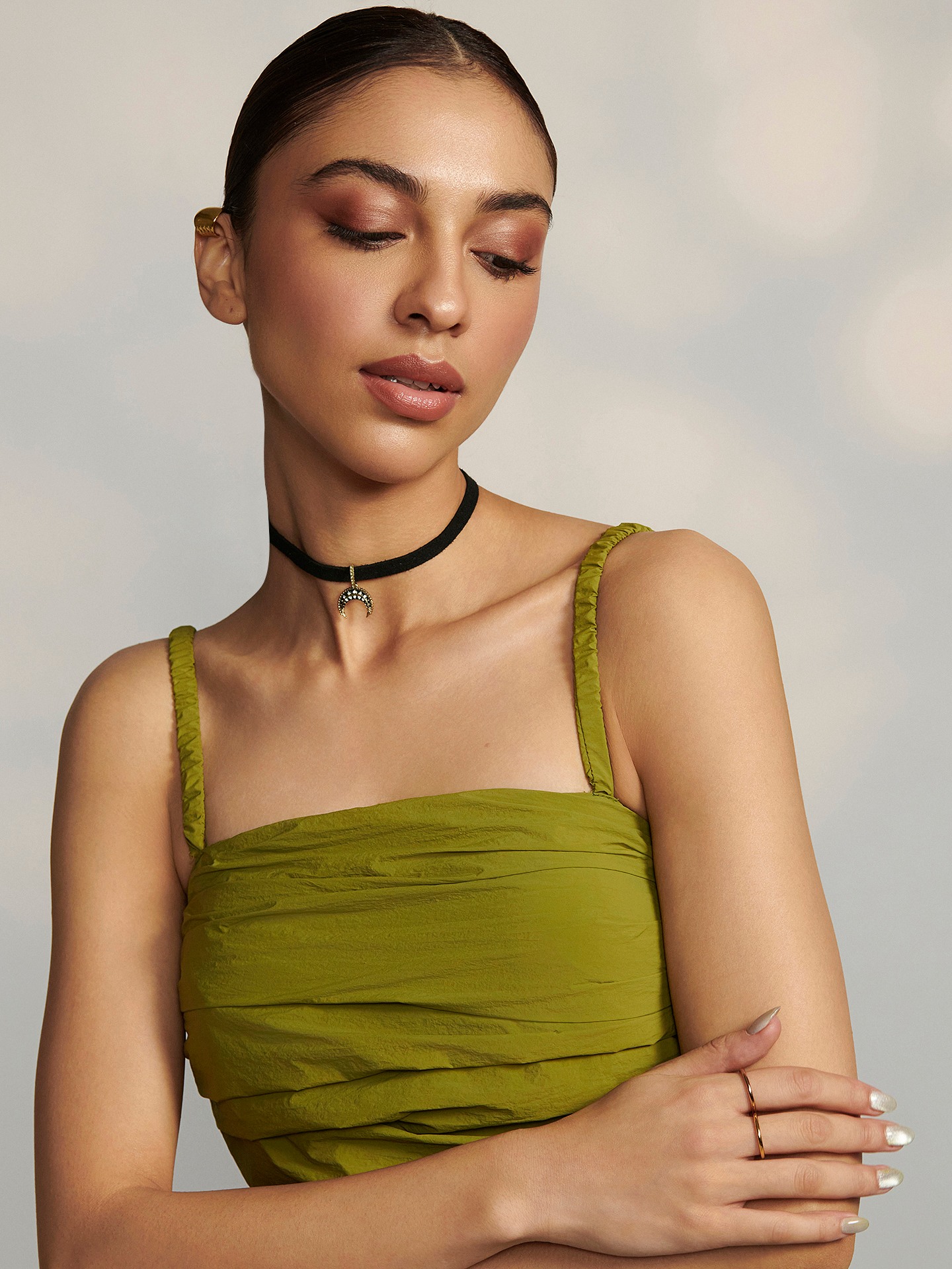 Olive Drea Short Dress