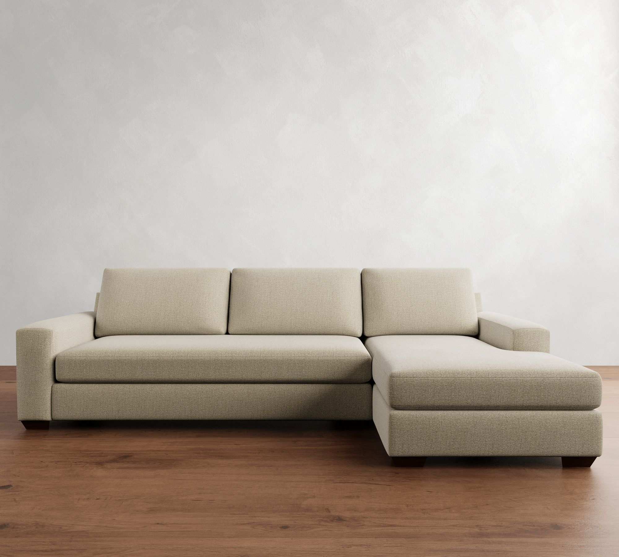 Big Sur Square Arm Chaise Sectional