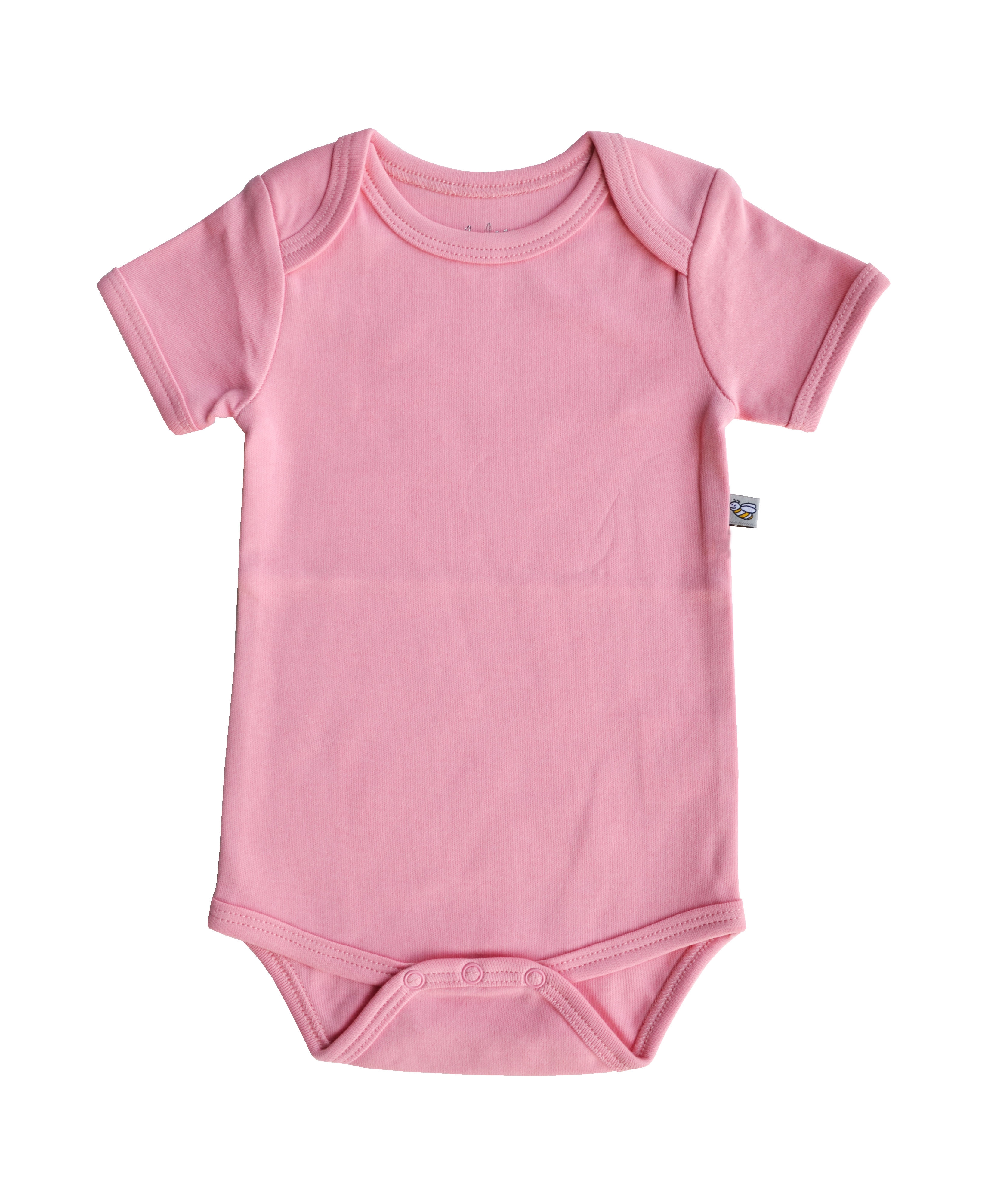 L.Pink Baby Body (100% Cotton Interlock Biowash)