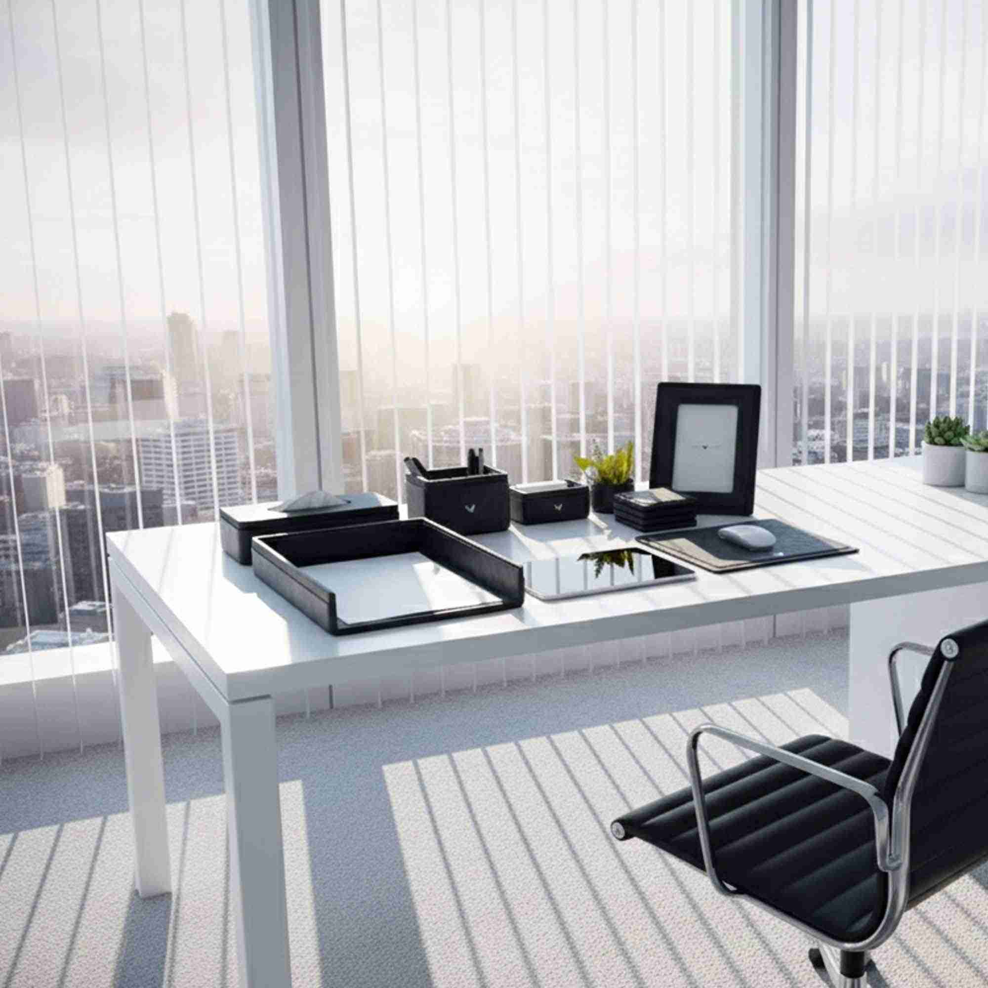 Desk Set | Light | SO8 | Moderno | Black