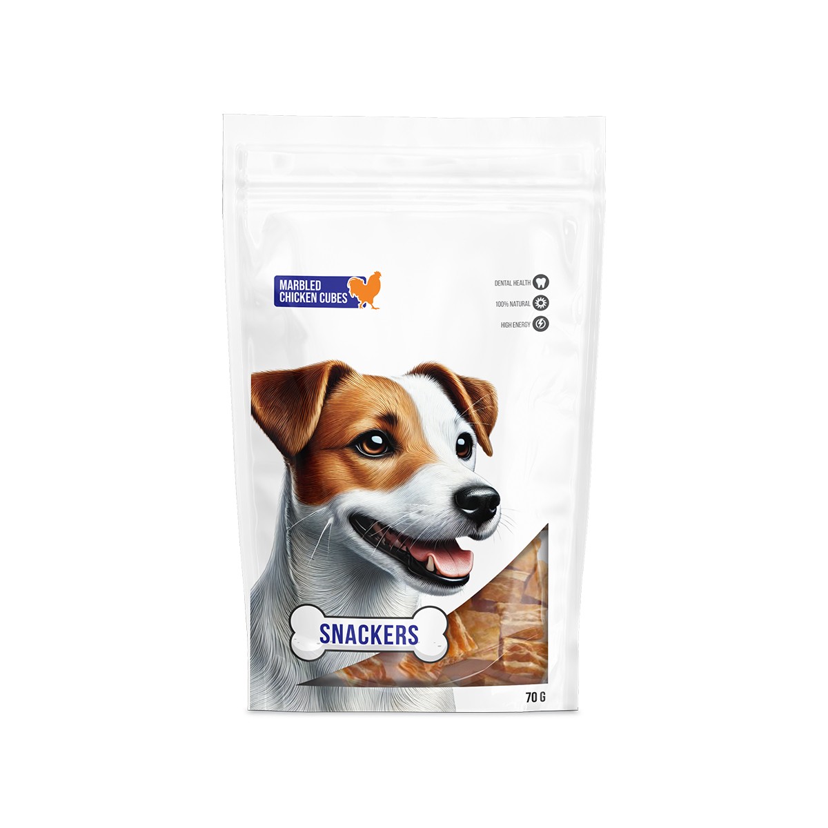 Snackers Skin and Coat Nourishing Treats - Value Bundle - All Breeds and Lifestages - (Pack of 5)