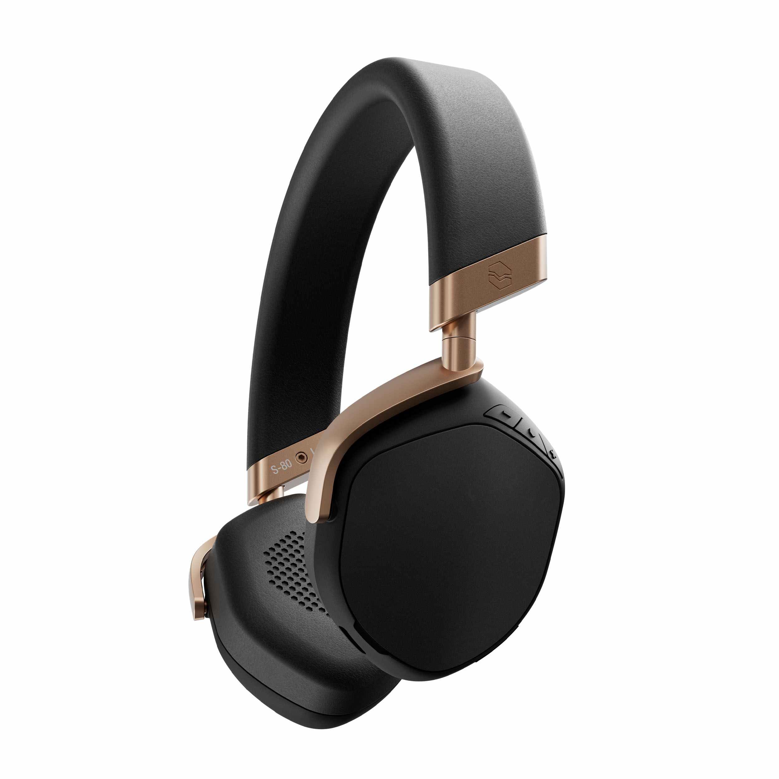 V-Moda S-80 Wireless On-Ear Headphones with Speaker Mode, Rose Gold