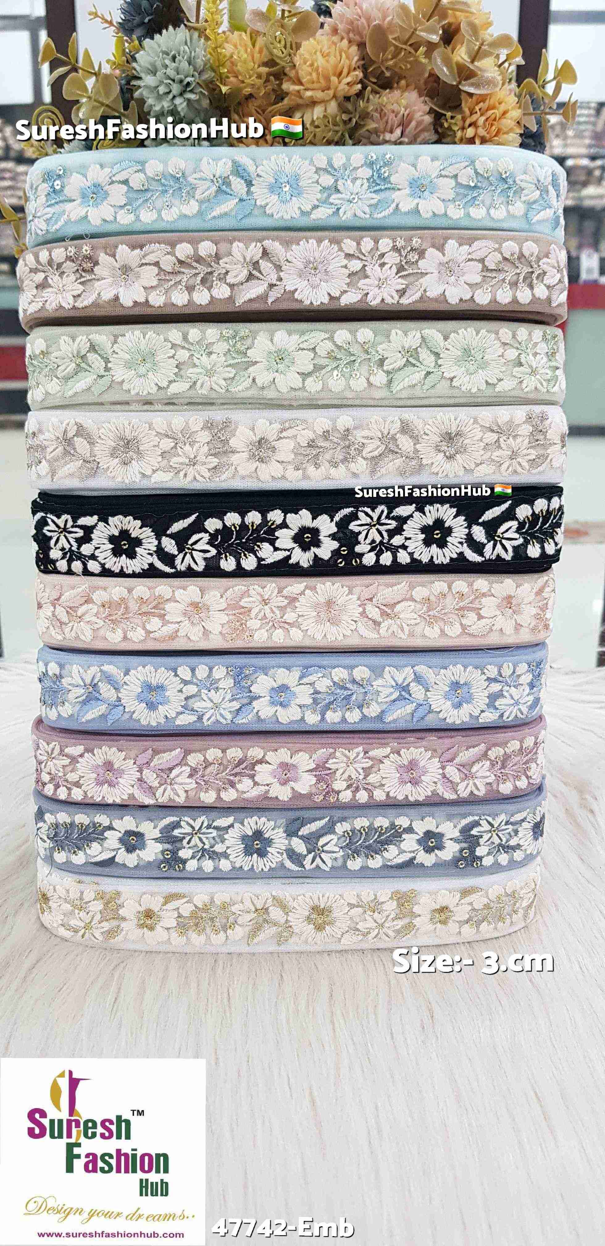 Floral Embroidery Lace