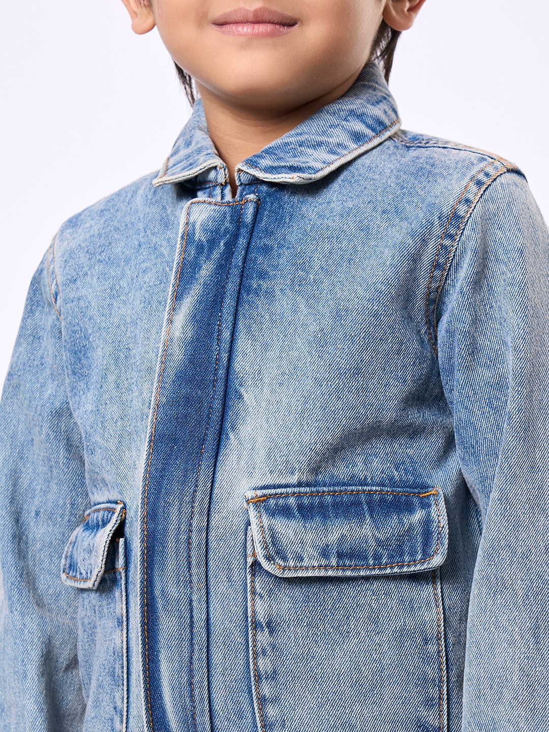 Ed-a-Mamma Kids Boys Jacket Blue