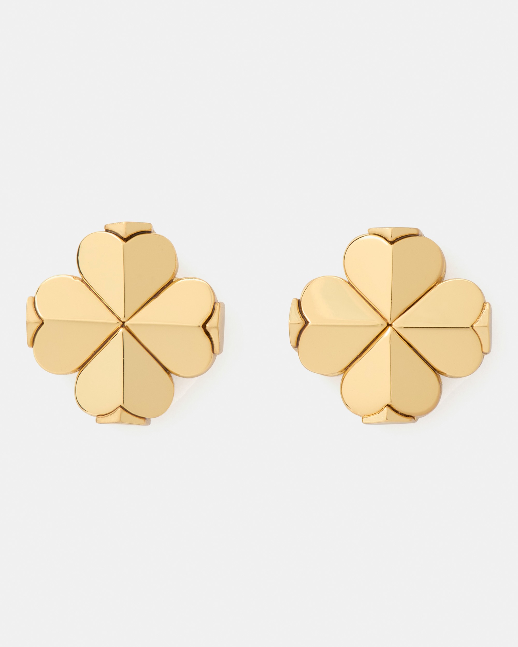Spade Flower Studs