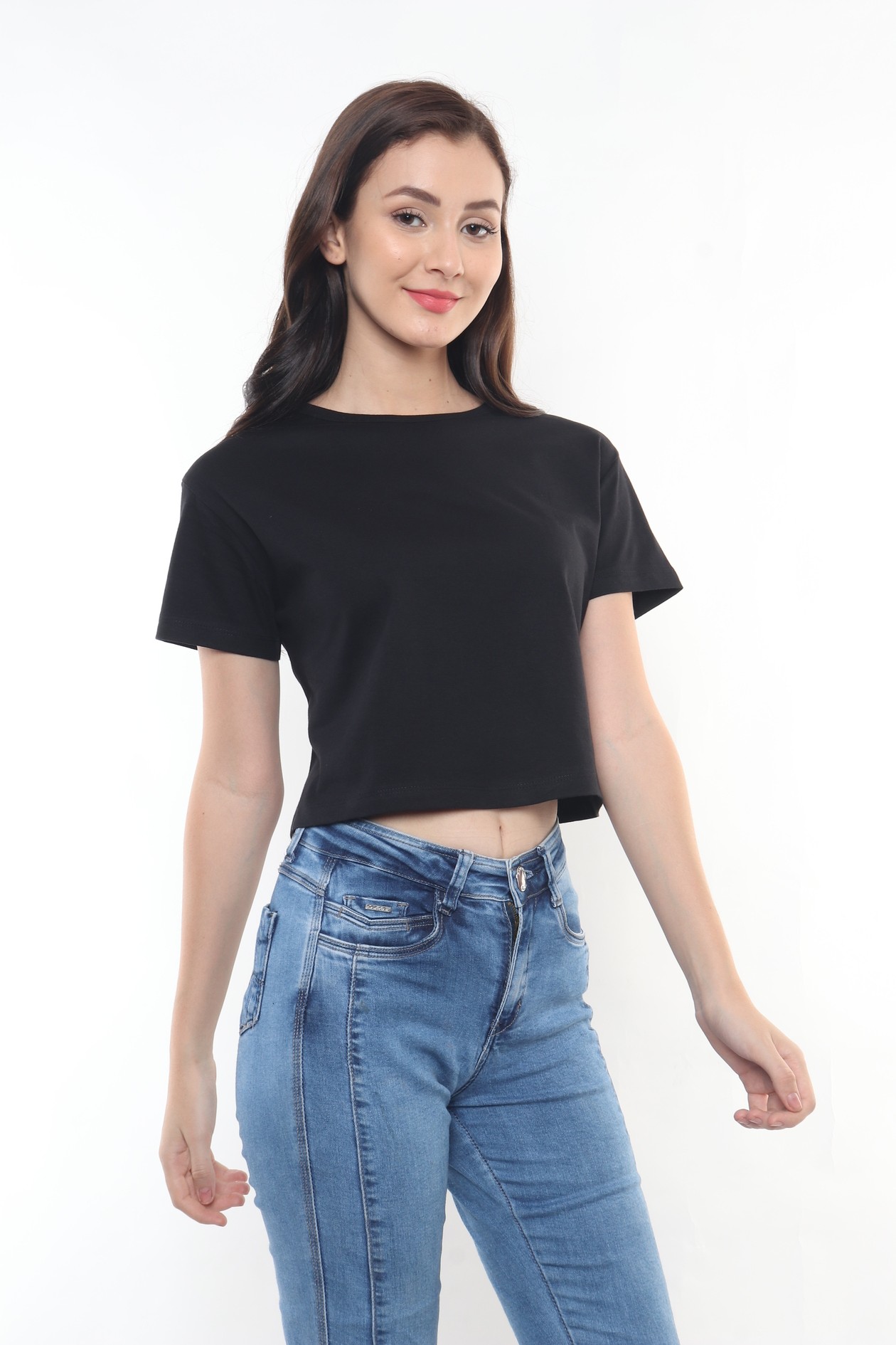 Black Crop Top