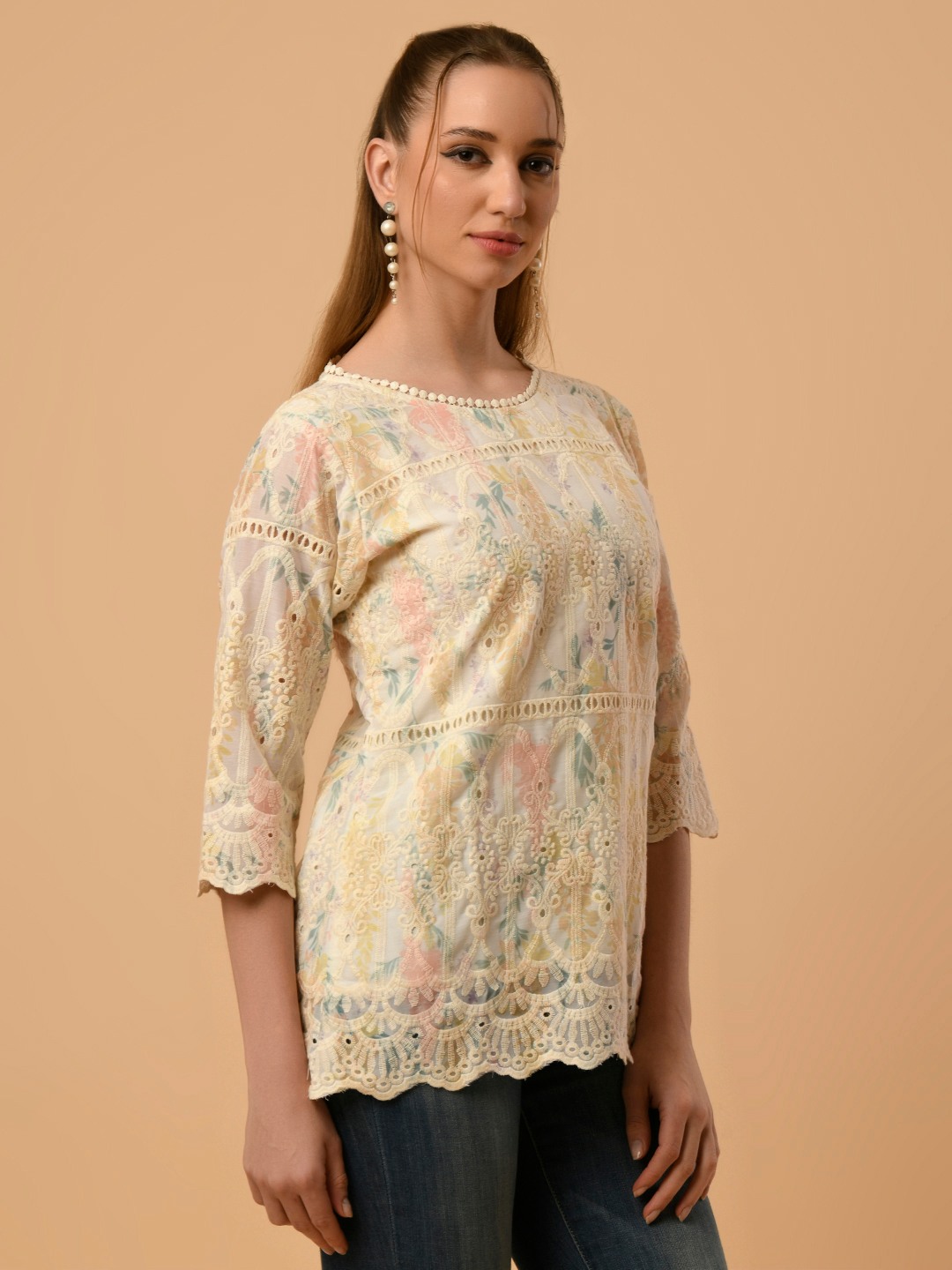 ALBION SMART LADIES B (BIEGE) TOP