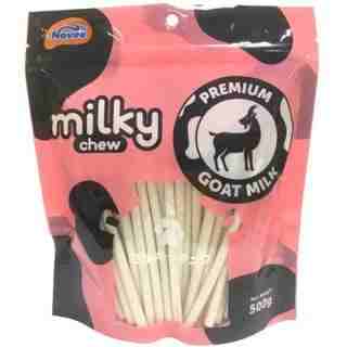 Novee Milky Chew Goat Milk Stick Treats for Dogs 500g