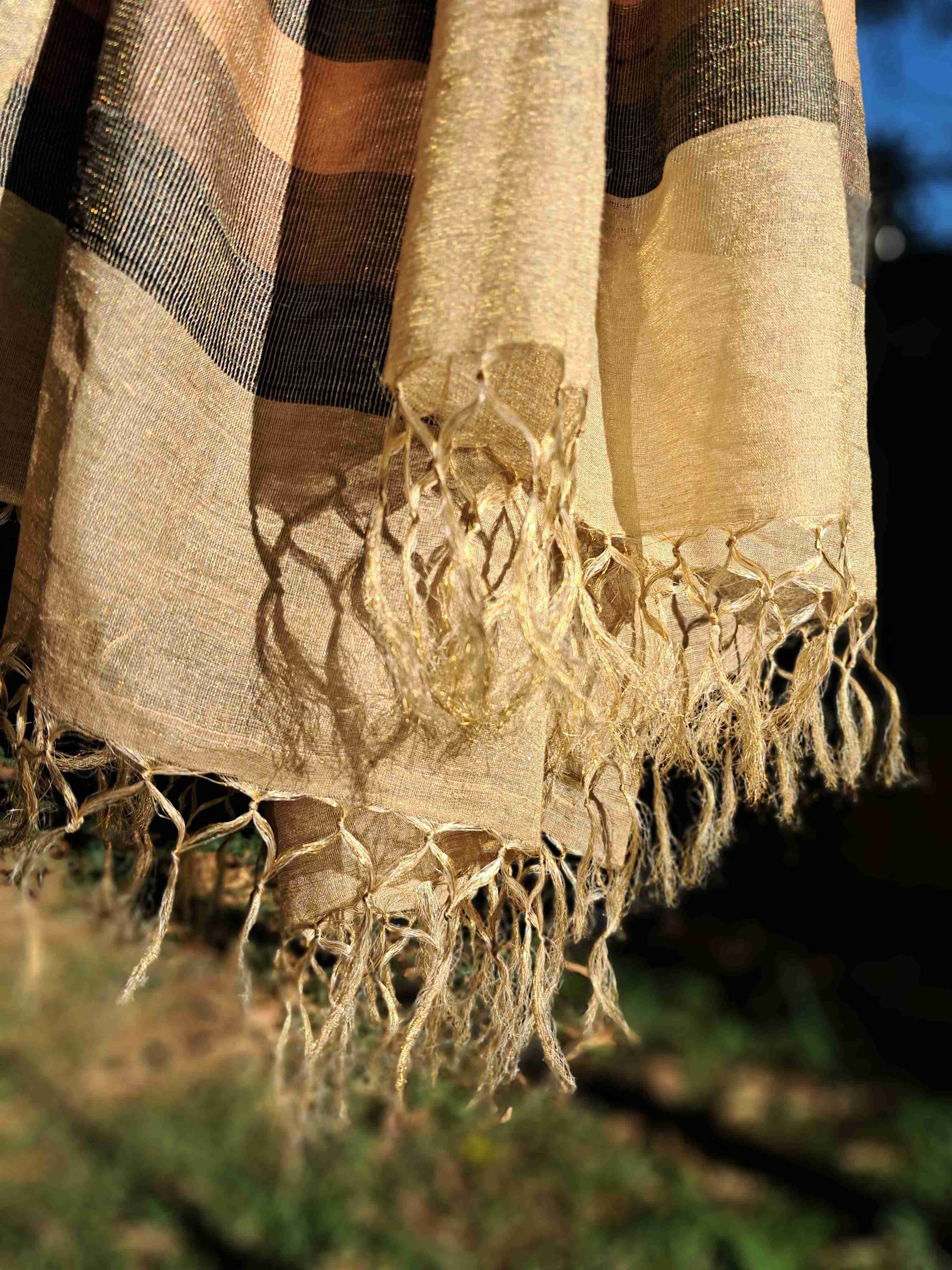 Munga Tussar Silk Dupatta