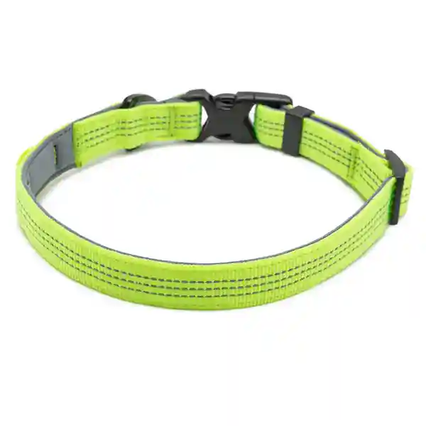 Barkbutler Truelove Padded Collar For Dogs, Neon Yellow
