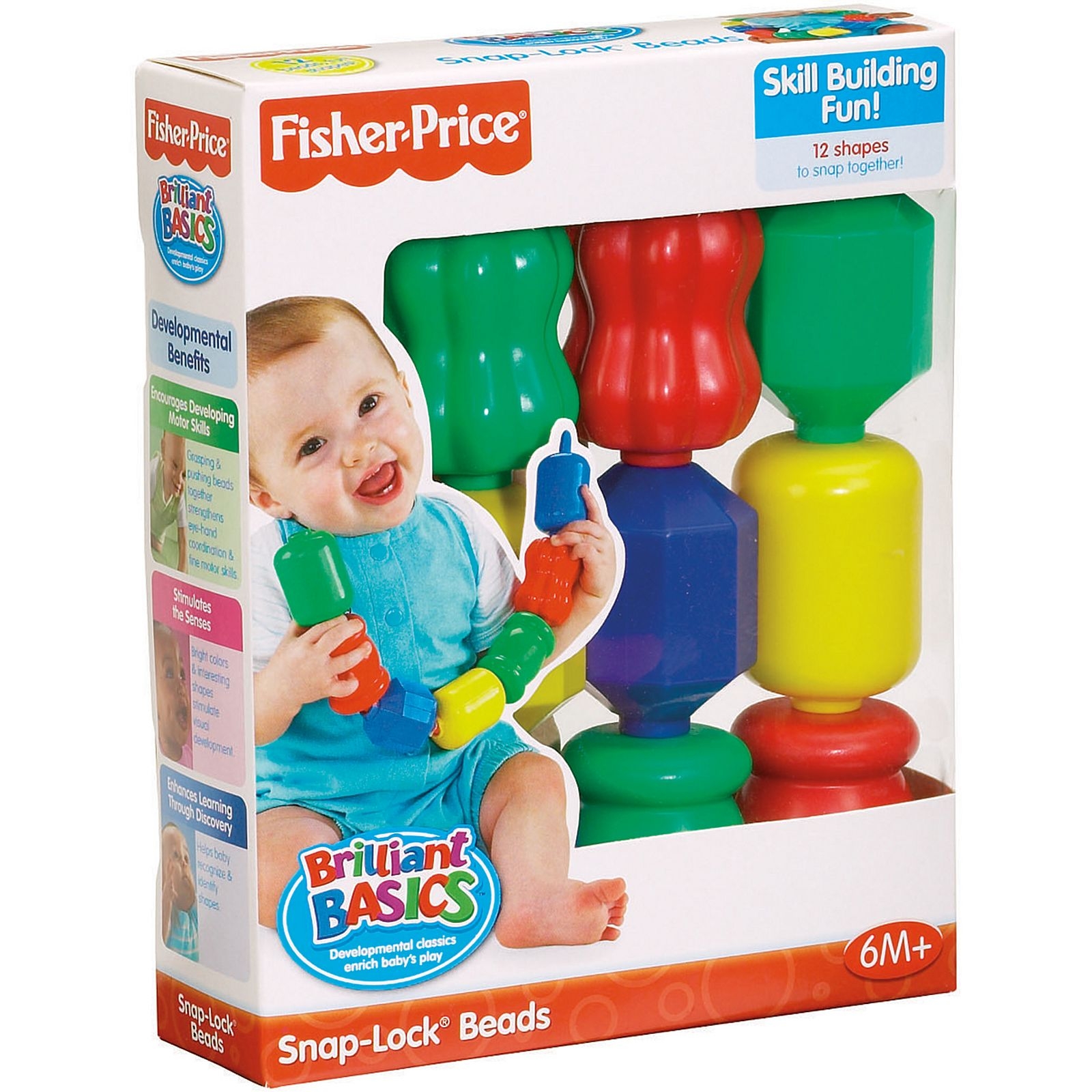 Fisher-Price | Fisher-Price Snap-Lock Beads Multicolor 0