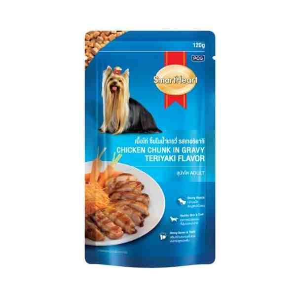 SmartHeart Chicken Chunk In Teriyaki Wet Dog Food