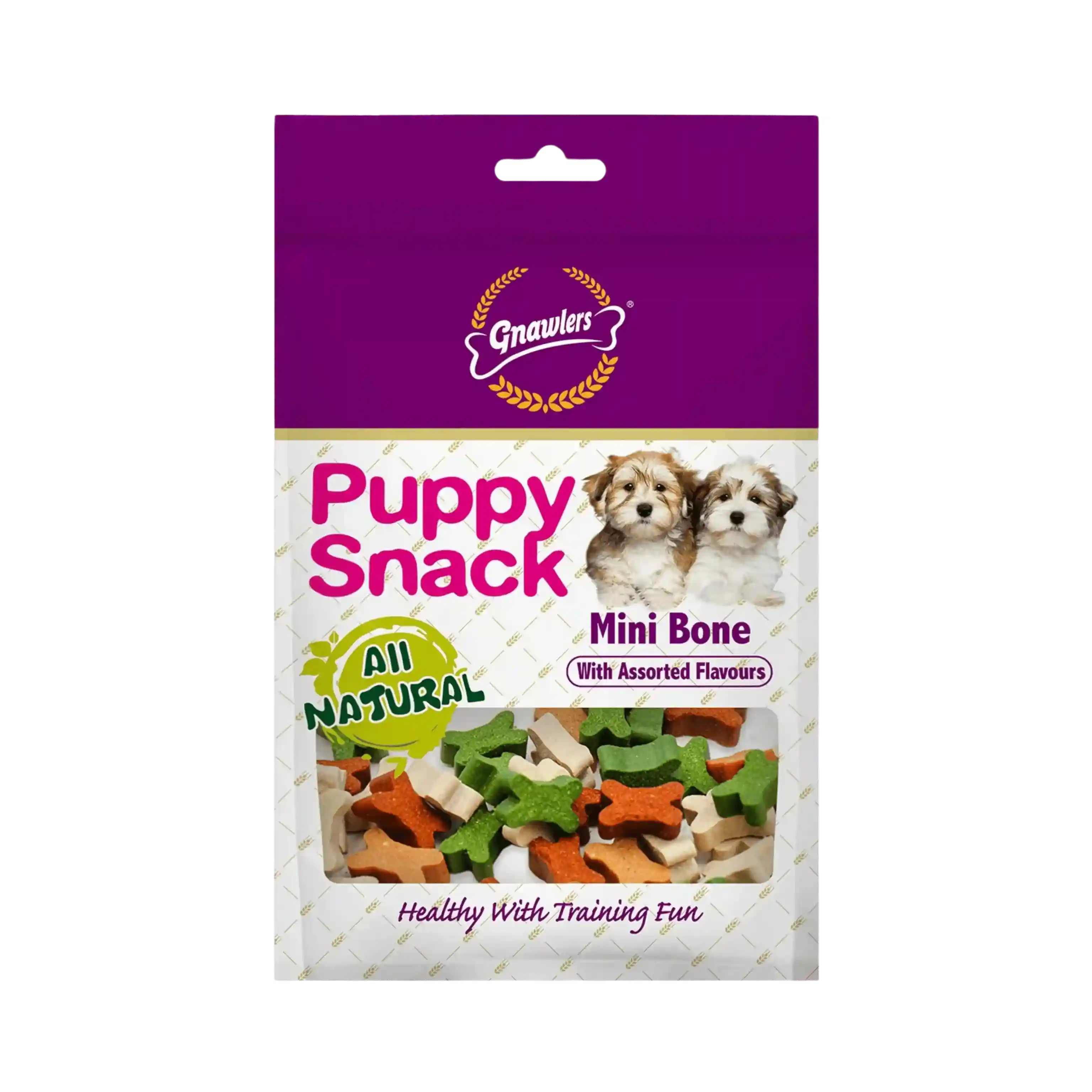 Gnawlers Wang Wang Cut Bone for Dogs 400g